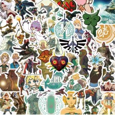 Set De 50 Stickers Zelda Serie The Legend Of Zelda Japones